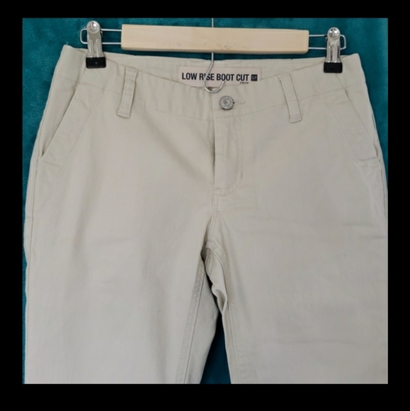 Gap Boot Cut Stretch Khaki Jeans - Picture 2 of 6